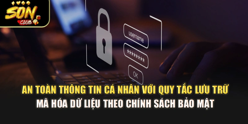 An toàn thông tin cá nhân với quy tắc lưu trữ, mã hóa dữ liệu theo chính sách bảo mật